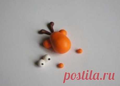 Лепим жирафика ;) Мастер-класс