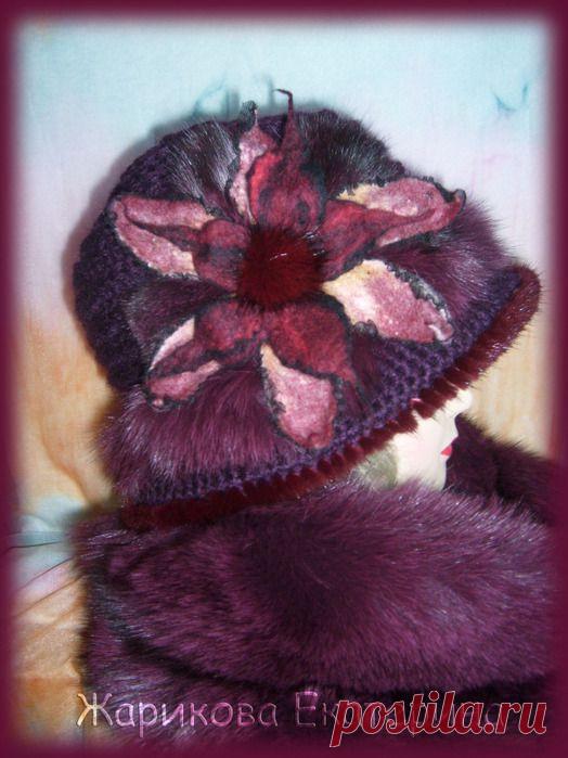 Как сделать шапочку из обрезков меха