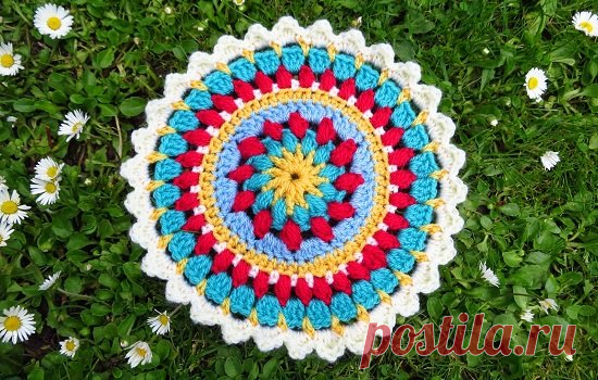 Вязание мандалы своими руками — Сделай сам, идеи для творчества - DIY Ideas