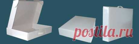 Белые кейсы из кашированного микрогофрокартона | Печатный двор 777