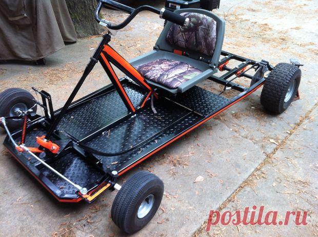 Собираем Go-Kart на бензиновом двигателе