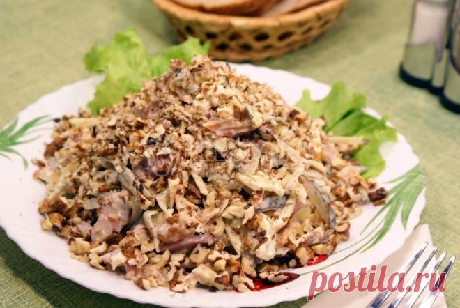 Салат «Принц» – Рецепт с фото. Рецепты. Салаты. Салаты с курицей