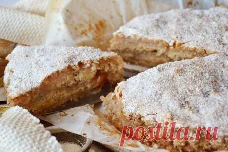 Настоящее открытие! Насыпной яблочный пирог — Вкусные рецепты
