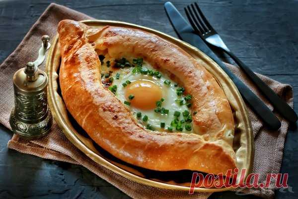 Хачапури по-аджарски | Готовим вкусно | Яндекс Дзен