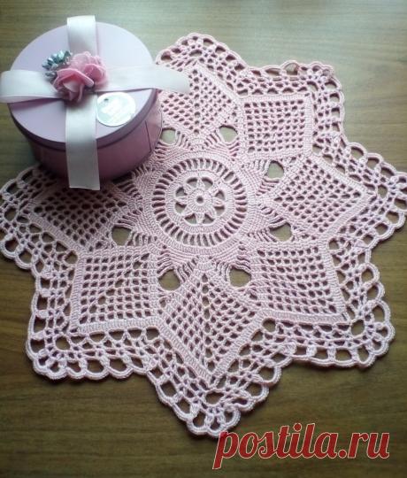 Вязаные салфетки и мелочи для дома
