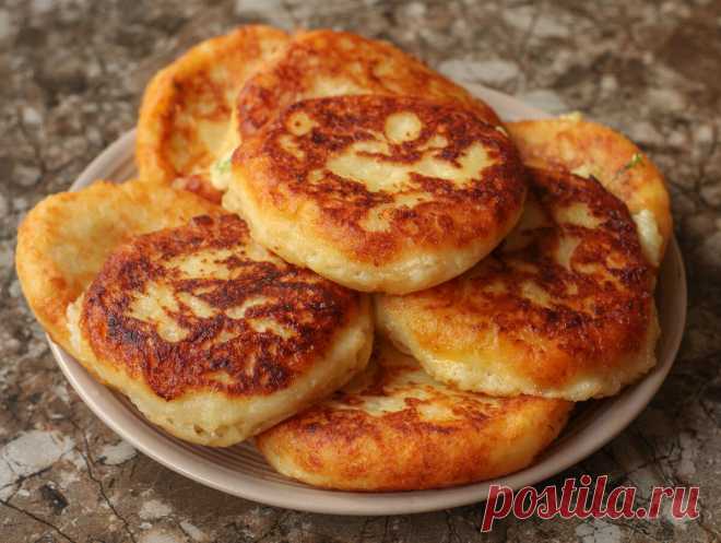 Когда остаётся вареный картофель, готовлю 