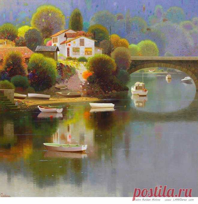 Педро Ролдан Молина (Pedro Roldán Molina) и его картины