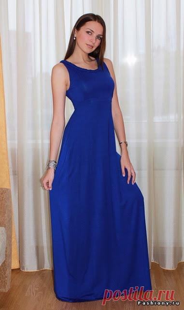 Шьем элегантное уютное трикотажное платье. Мастер класс 
Шьём трикотажное платье в пол. Просто и со вкусом! Мастер класс


 Совсем недавно сшила платье на лето и пару трикотажных маек. Уже во всю готовлюсь к лету, к морскому отдыху.


Я люблю одежду из три…