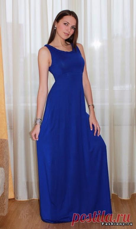 Шьем элегантное уютное трикотажное платье. Мастер класс 
Шьём трикотажное платье в пол. Просто и со вкусом! Мастер класс


 Совсем недавно сшила платье на лето и пару трикотажных маек. Уже во всю готовлюсь к лету, к морскому отдыху.


Я люблю одежду из три…