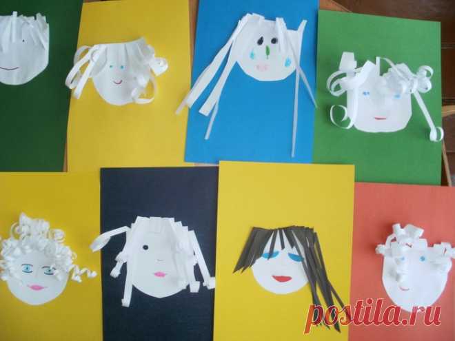 аппликации из цветной бумаги для детей 4-5 лет - Поиск в Google