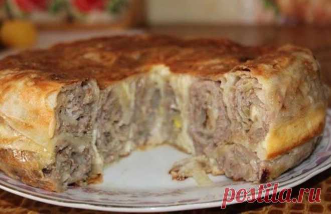 Шикарный мясной пирог без возни с тестом, из лаваша 



Готовим вкусный мясной пирог из лаваша. Пирог получается очень мягким, нежным и сочным, и экономит время
ИНГРЕДИЕНТЫ

3 тонких лаваша;
800 грамм любого фарша;
200 грамм твердого сыра; (можно взять…