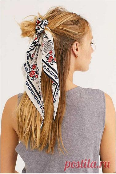 Резинка для волос в этно стиле
