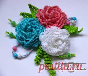 Брошь своими руками | Волшебная петелька