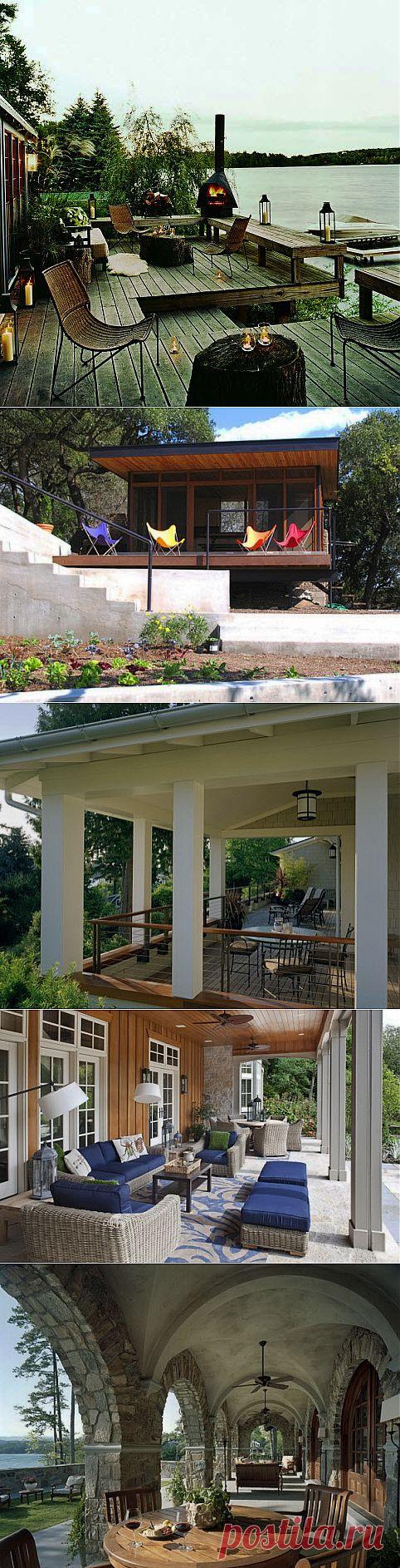 (+1) тема - Веранда - фотопримеры | УЮТНЫЙ ДОМ | советы