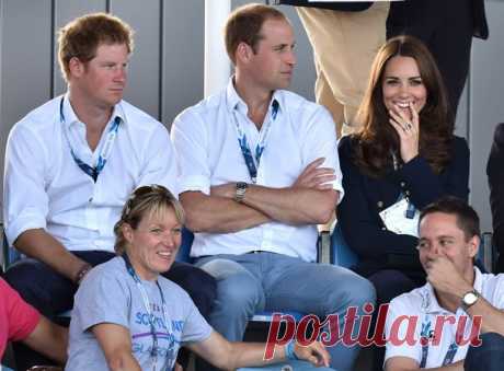 Принц Уильям, герцогиня Кэтрин и принц Гарри посетили Игры Содружества, HELLO! Russia