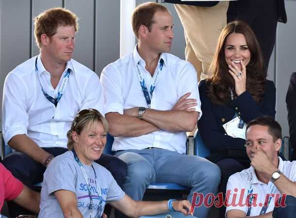Принц Уильям, герцогиня Кэтрин и принц Гарри посетили Игры Содружества, HELLO! Russia