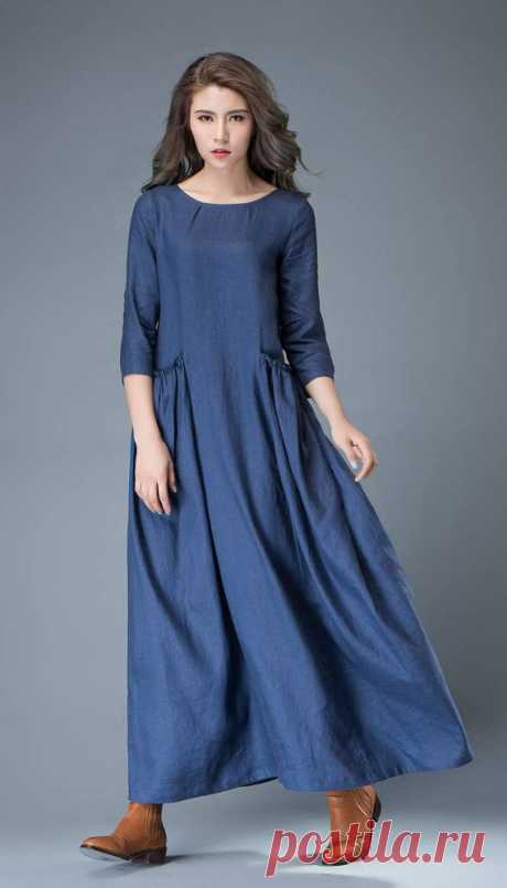 Léger et peu d’entretien, linge nette et le refroidissement est quune escapade doit. Cette robe lagenlook lin bleu de cobalt est la valise ultimate indispensable. Vous serez en mesure de construire votre garde-robe de vacances capsule autour de cette robe en lin en vrac-équipé. La robe longue à manches demi est une pièce go-to pour une coiffure par temps chaud. Fabriqués à partir de lin pur, la robe de lagenlook luxueusement doux et est très confortable à porter. Parfait fait équipe avec une...