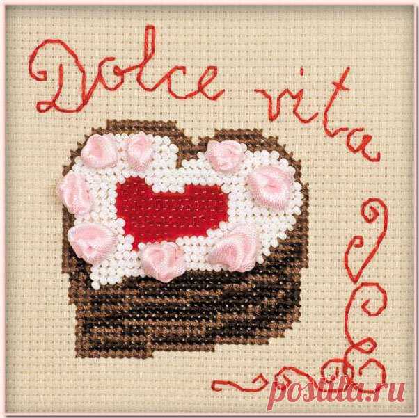 Сердечко. Dolce vita арт.1253 Риолис купить в Stitch и Крестик