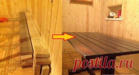 Самоделка: дубовый стол за 6600 руб - Своими руками