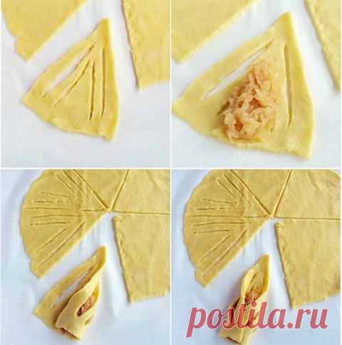 Ажурное печенье с яблоками