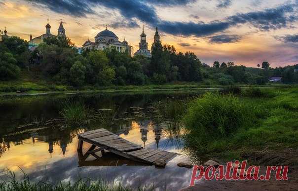 Борисоглебский монастырь, Тверская область. Автор фото: Михаил Курдюков.