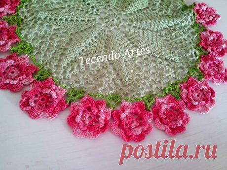 Сотка Искусства вязания Крючком: Скатерти