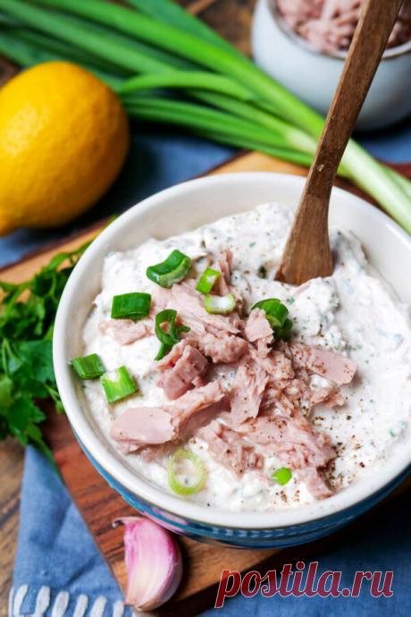 Thunfisch-Dip mit Frischkäse | Gaumenfreundin