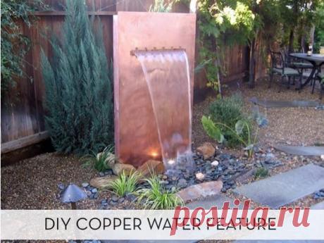 How To: Build a Copper Water Feature