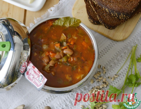 Постный рассольник с фасолью и грибами – кулинарный рецепт