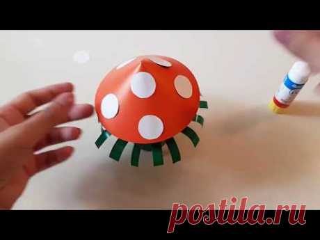 Как сделать аппликацию из цветной бумаги #DIYpapercraft