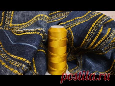 Джинс - безотходное производство = красота