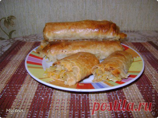 Капустные трубочки - необыкновенно лёгкое в исполнении и очень вкусное блюдо. Мастер-класс.