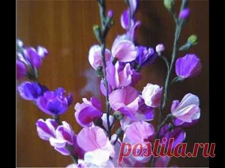 Paper flowers - Wallflowers / Stocks (Flower # 4)