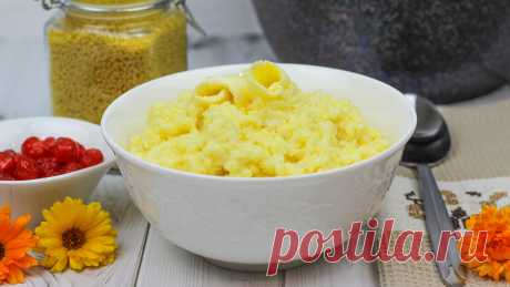 🥣 Пшенная Каша на Молоке (Быстрый рецепт без горечи!) | Домашние рецепты с Любовью | Яндекс Дзен