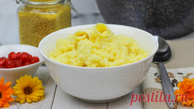 🥣 Пшенная Каша на Молоке (Быстрый рецепт без горечи!) | Домашние рецепты с Любовью | Яндекс Дзен
