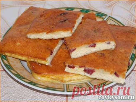 Омлет с колбасой в духовке - covkysom.ru