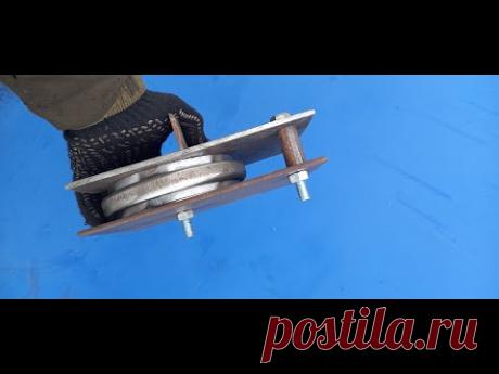 ТРУБОГИБ! Труба 40 х40! Сгибаем угол! СВОИМИ РУКАМИ!