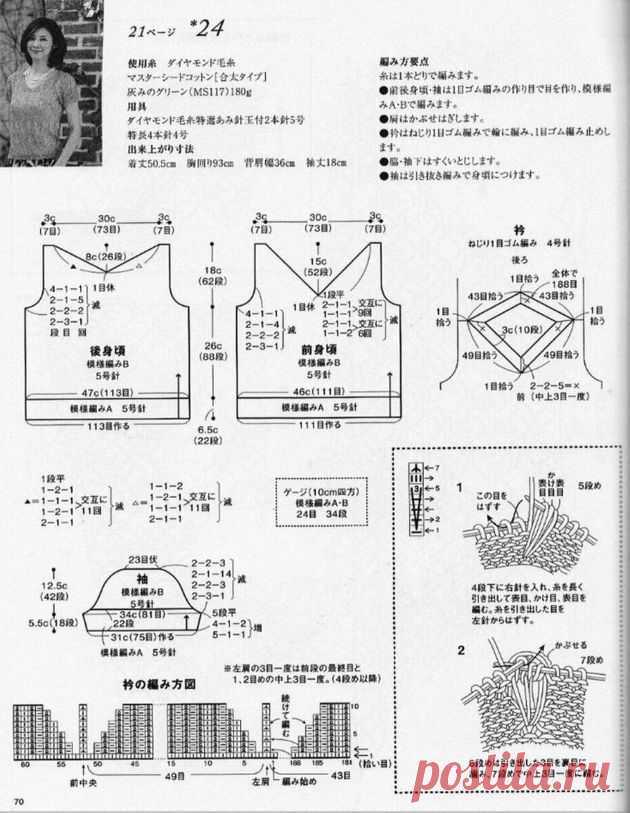 Ажурные модели спицами. Восемь очаровательных кофточек. | Вязаный смак! Пульс Mail.ru