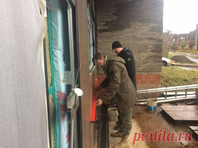 Контроль качества облицовки вентилируемого фасада HPL-панелями