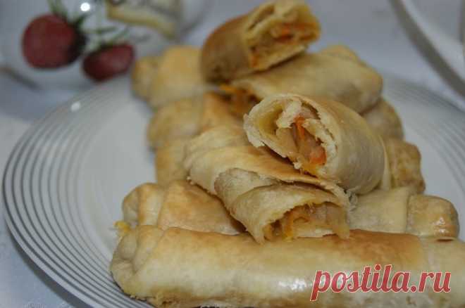 Постные молдавские пирожки Вэрзэре
