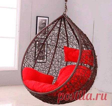 Кресло качели кокон
