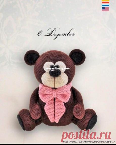 Мишка с бантиком