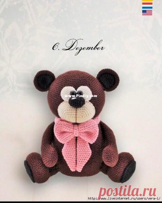 Мишка с бантиком