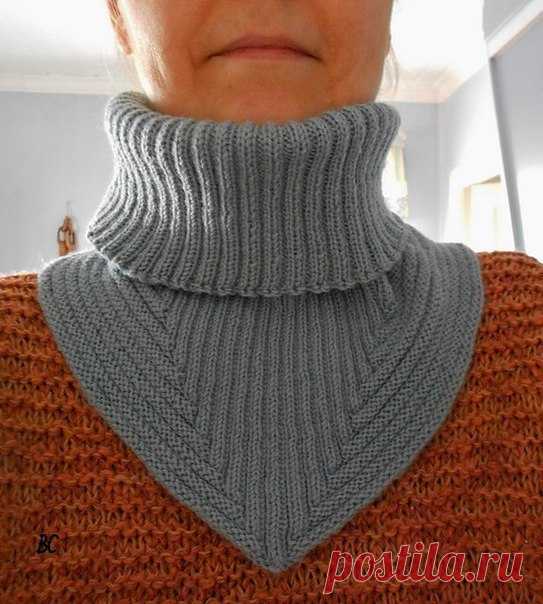 Вяжем манишку

Там больше фото, но я не большой спец в вязании, поэтому мне желательно, чтобы были не только фото процесса, но и описание

Благодарю за помощь Очень уж понравилась манишка)

и вот рекомендации по пряже:
28 stitches = 4 inches in stockinette
Needle size
US 2 1/2 - 3.0 mm
Yardage
328 - 437 yards (300 - 400 m)

maryte
Вязать надо снизу, и начинать спицами большого размера, чтоб вокруг шеи ложился не сворачиваясь.
Нитки 220 м-50 гр. Ушло почти 3 мотка, 50 шерст...