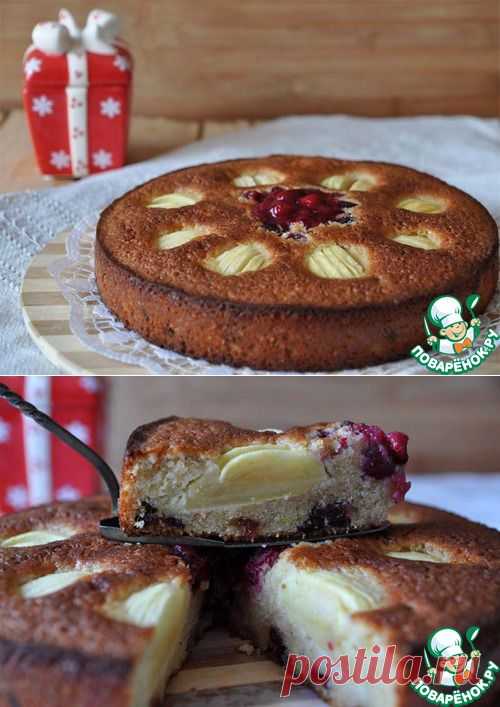 Пирог "В ожидании Рождества" - кулинарный рецепт