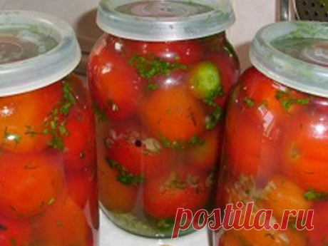 Маринованные помидоры в особом маринаде, с необыкновенным вкусом