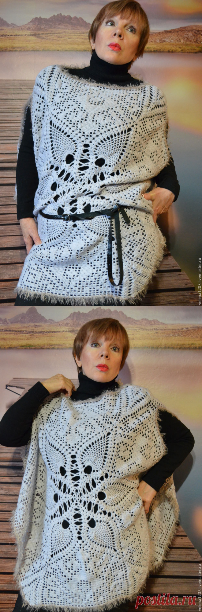 Туника-накидка 