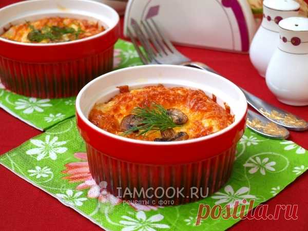Жульен с грибами и сыром