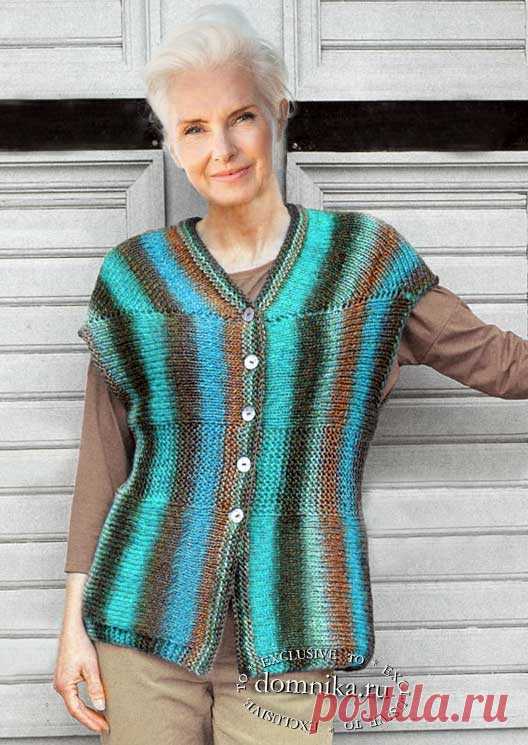 Модные жилеты для пожилых женщин 60 лет - фото моделей жилетов