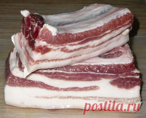 ВОЗЬМИТЕ НА ЗАМЕТКУ...
Рецепт вкусного сала.
 Рецепт очень простой и в то же время сало или грудинка получаются очень вкусное. К тому же не нужно ждать несколько дней, пока сало засолится, ибо его можно уплетать почти сразу после его приготовления.
Итак берем стакан соли, полстакана сахара, 3-4 лавровых листа, перец горошком, гвоздика и немного семян горчицы…
заливаем литром воды и кипятим. хорошо размешав соль и сахар. как закипело снимаем с плиты и даем остыть…
берем грудинку кому какая нр